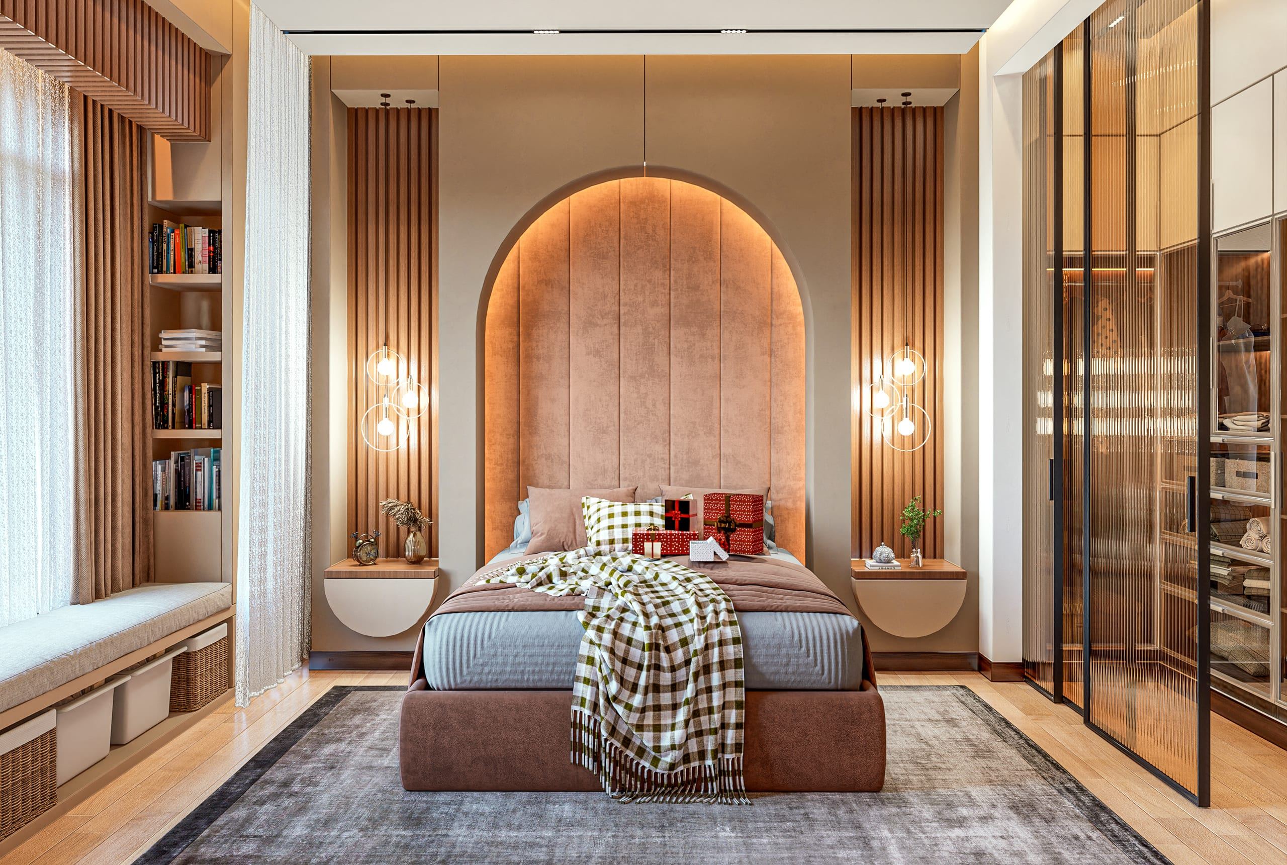 Villa Mr. Ahmed El-Russ — Girl's Bedroom