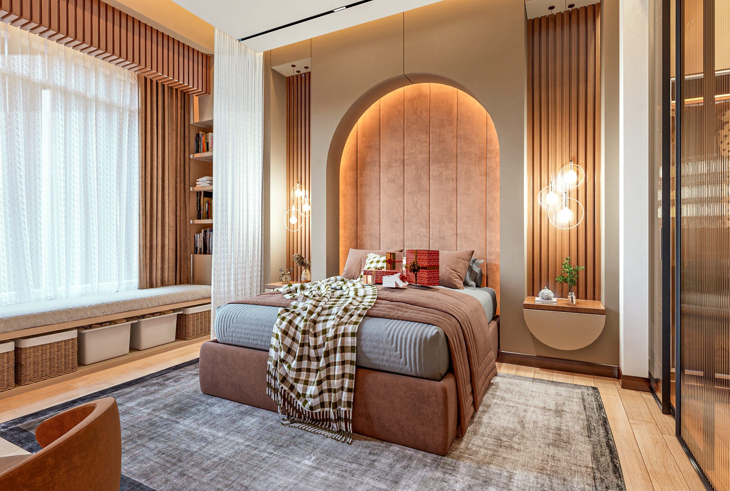 Villa Mr. Ahmed El-Russ — Girl's Bedroom