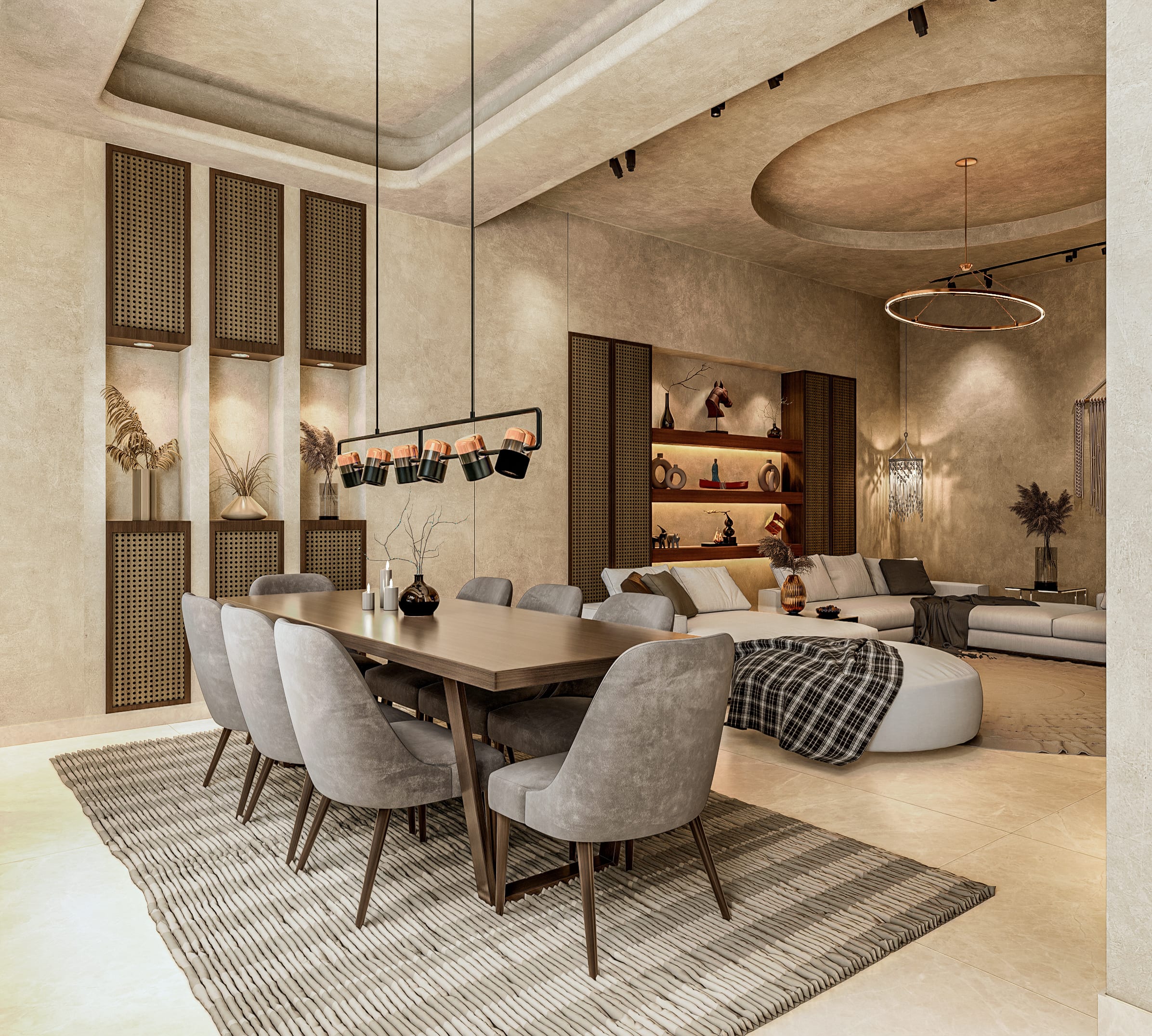 Villa Mr. Ahmed El-Russ — Living Area