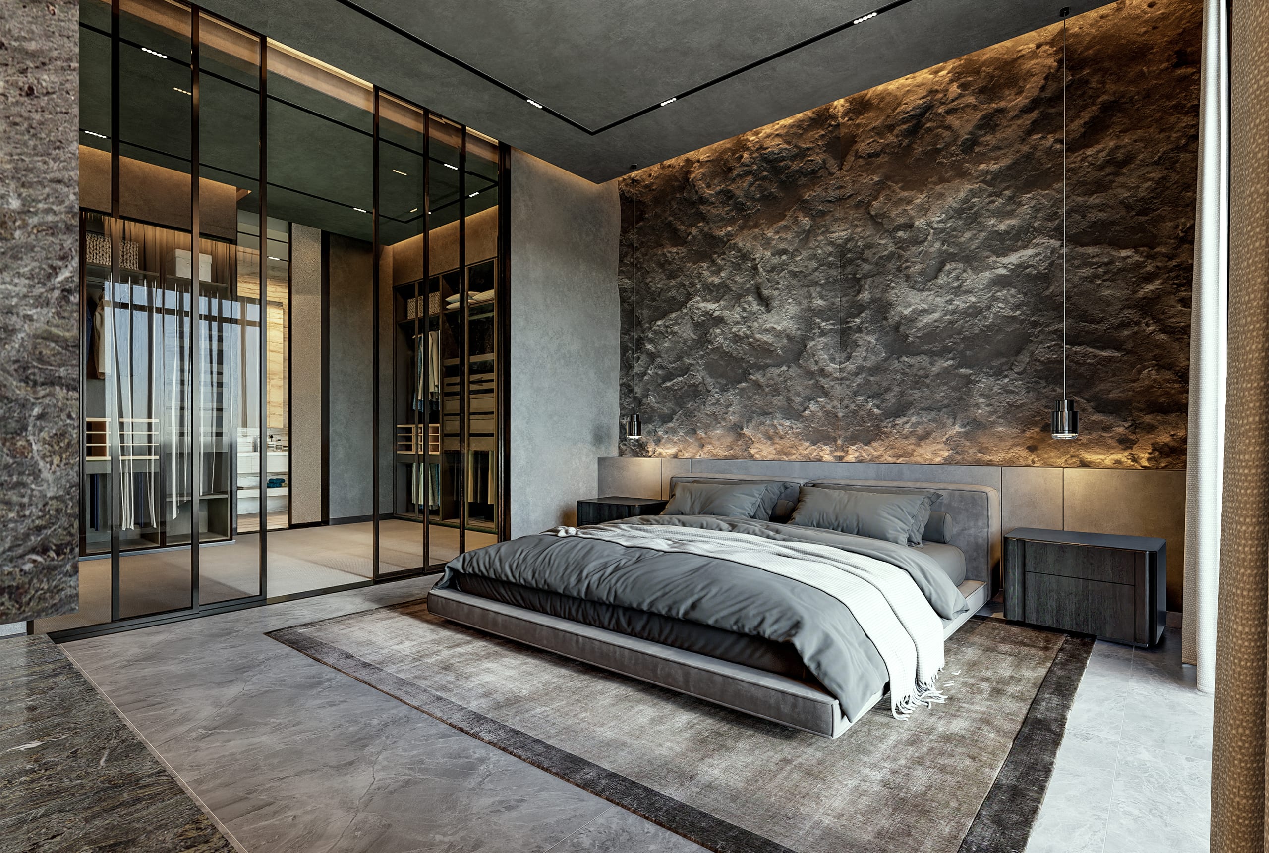 Villa Mr. Ahmed El-Russ — Master Bedroom