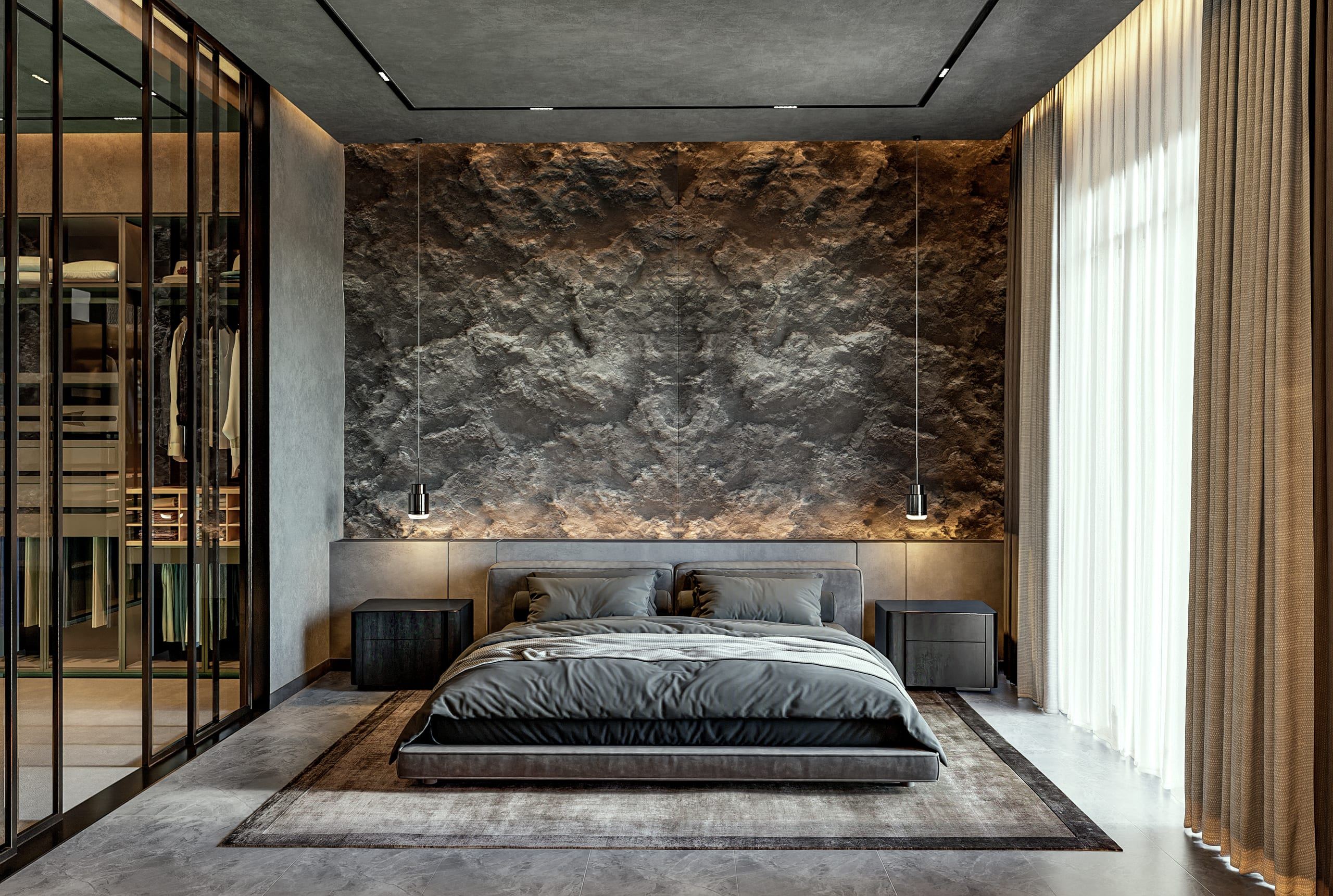 Villa Mr. Ahmed El-Russ — Master Bedroom