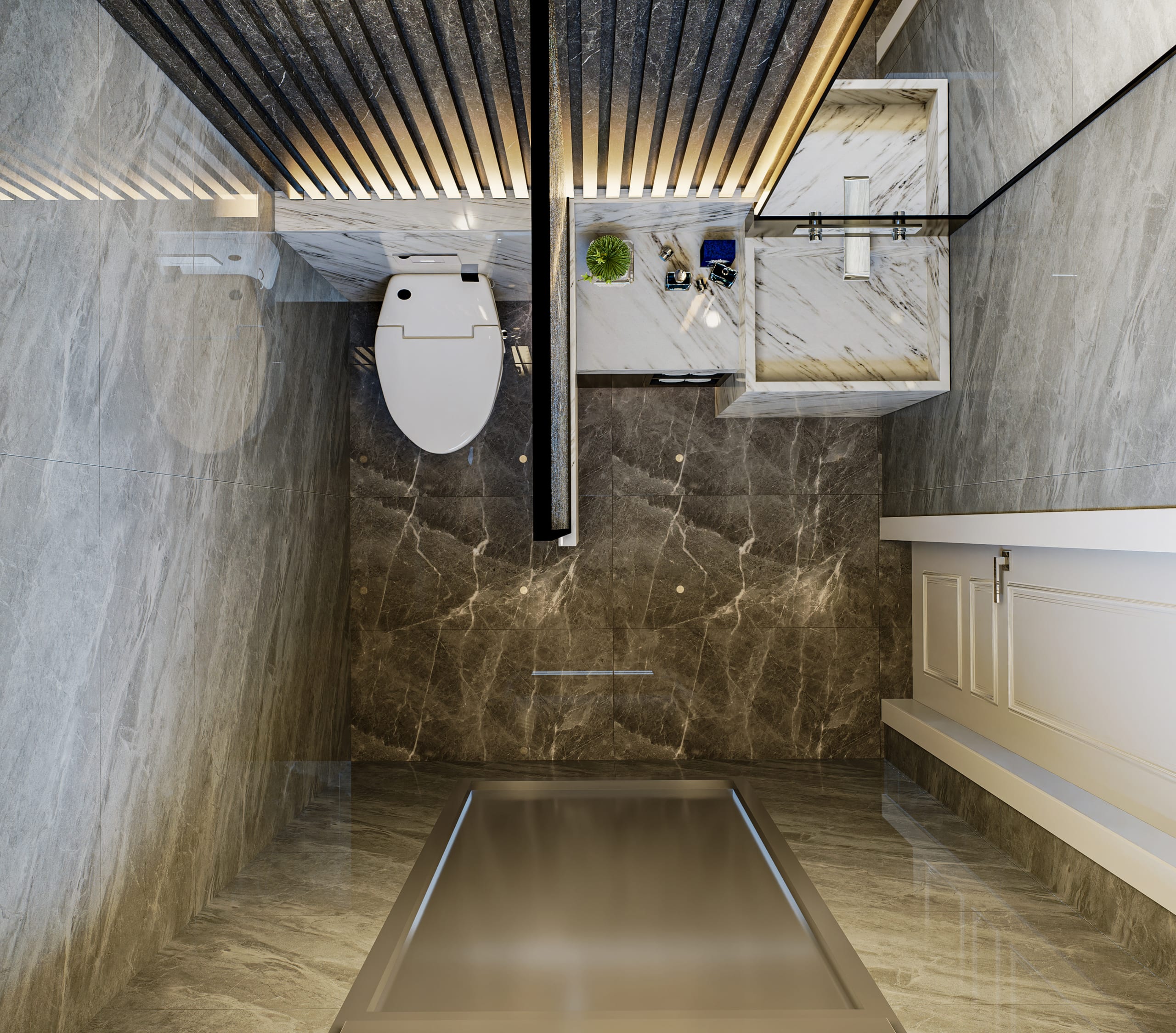 Villa Mr. Hussain Dishty — Bathrooms
