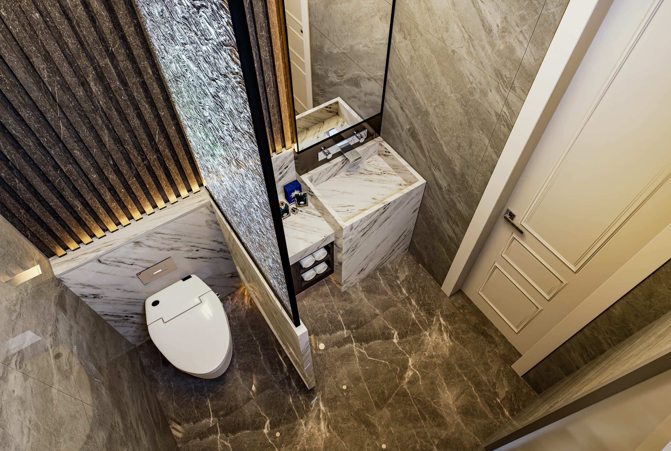 Villa Mr. Hussain Dishty — Bathrooms