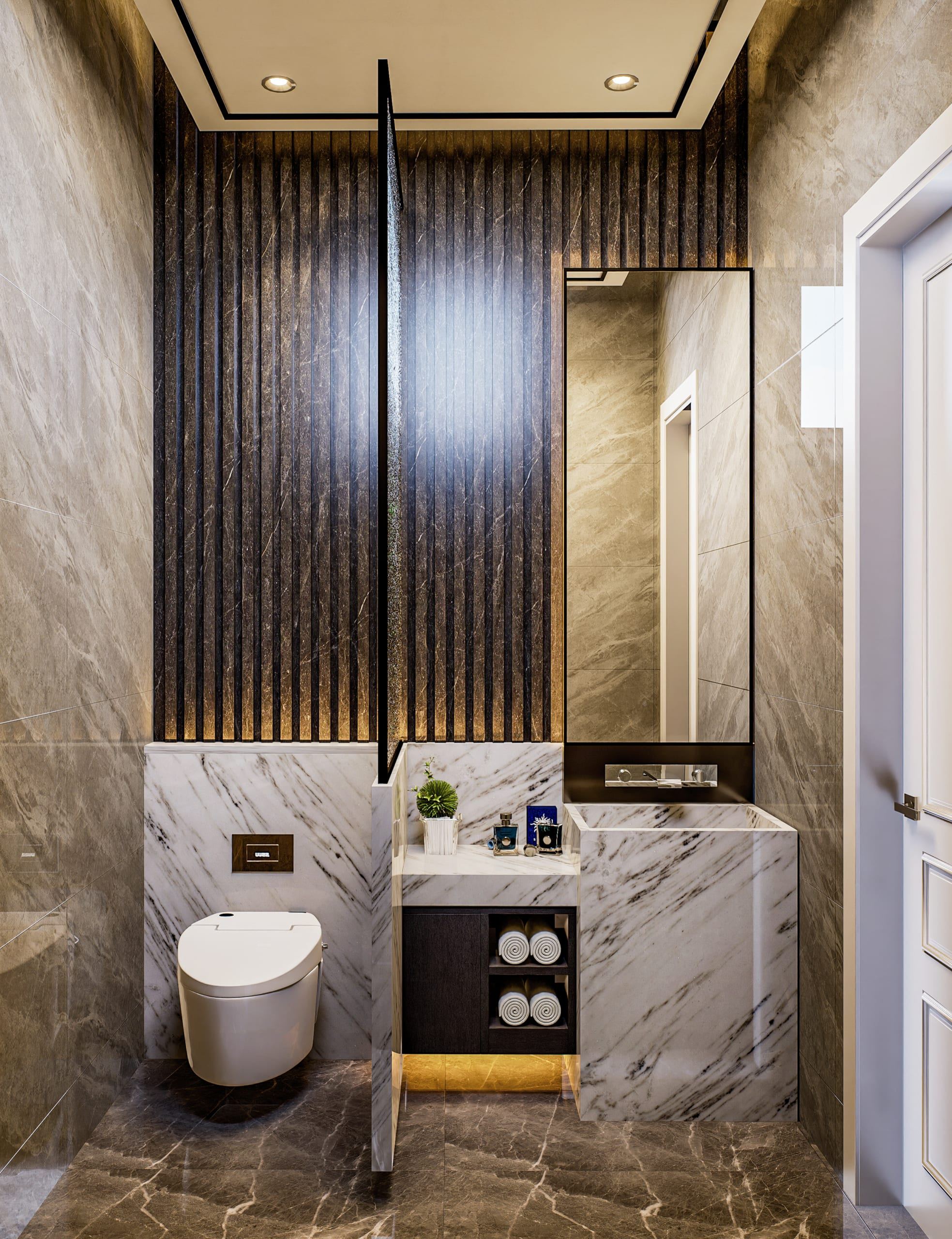 Villa Mr. Hussain Dishty — Bathrooms