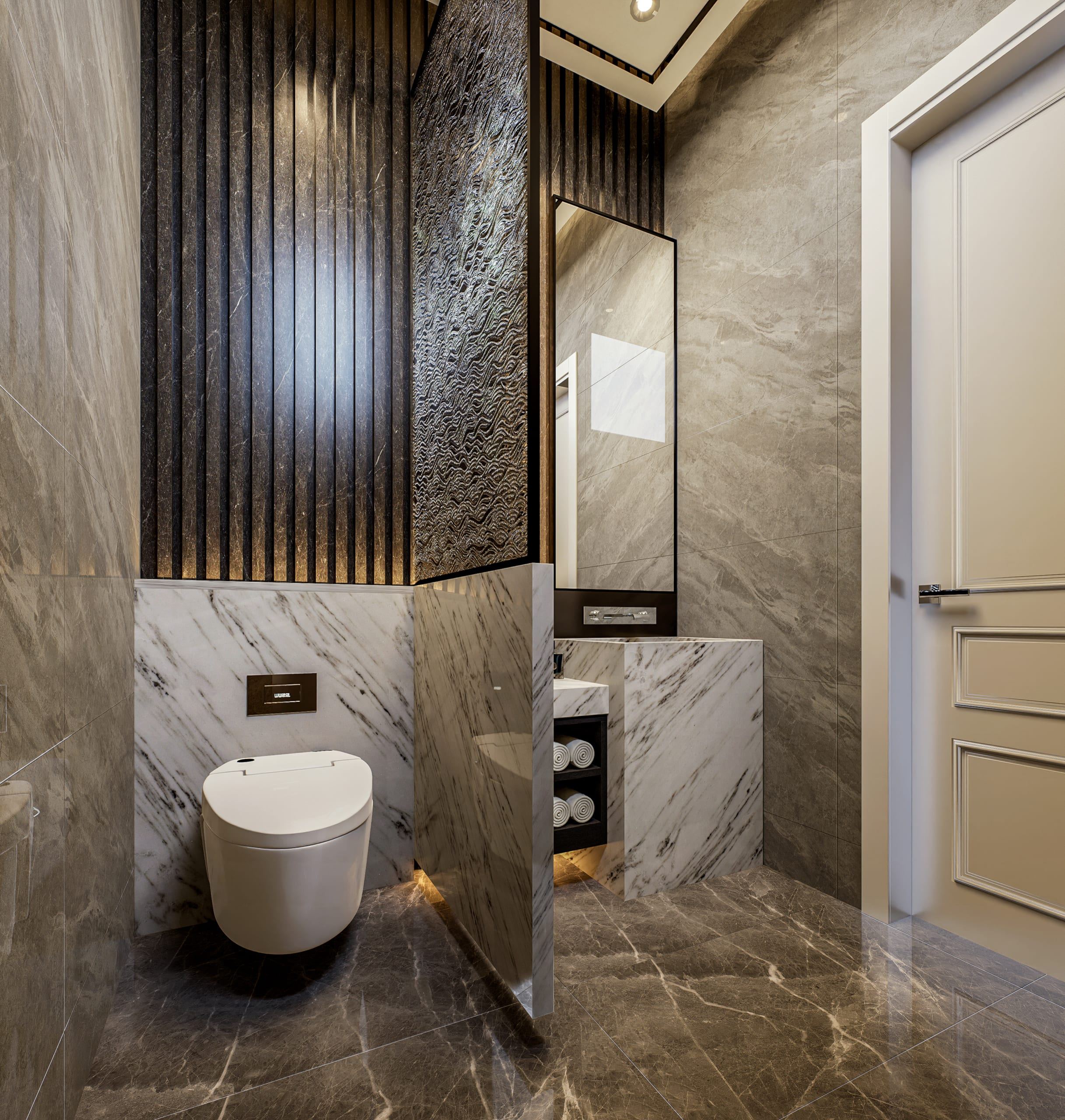 Villa Mr. Hussain Dishty — Bathrooms