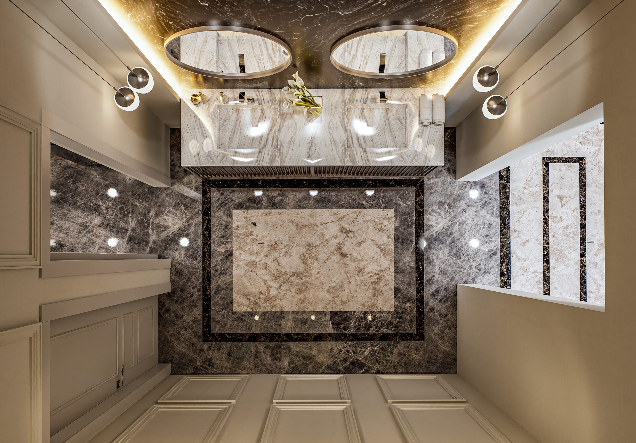 Villa Mr. Hussain Dishty — Bathrooms