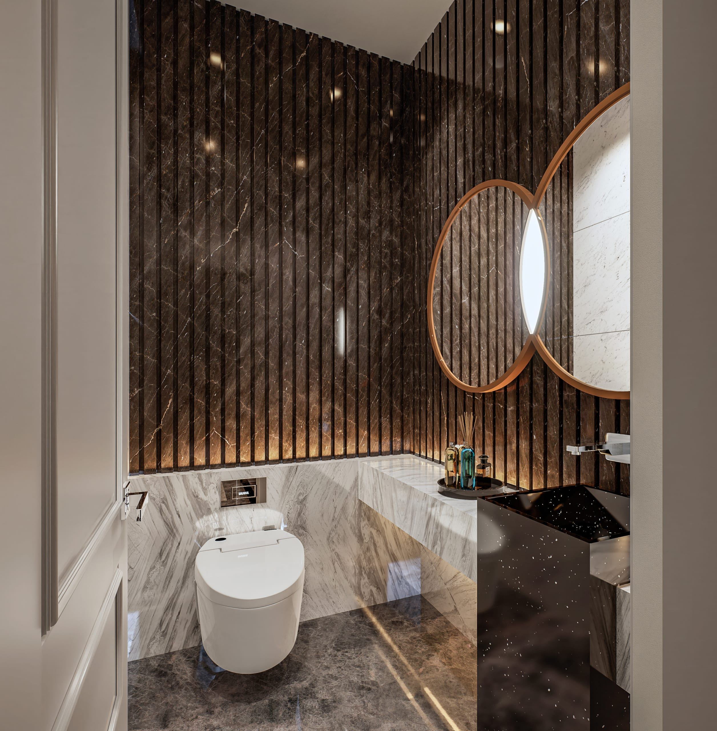 Villa Mr. Hussain Dishty — Bathrooms