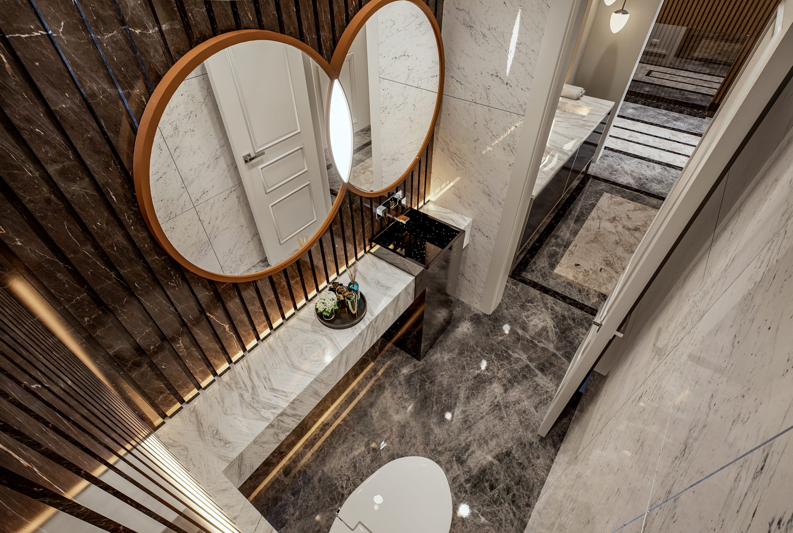Villa Mr. Hussain Dishty — Bathrooms