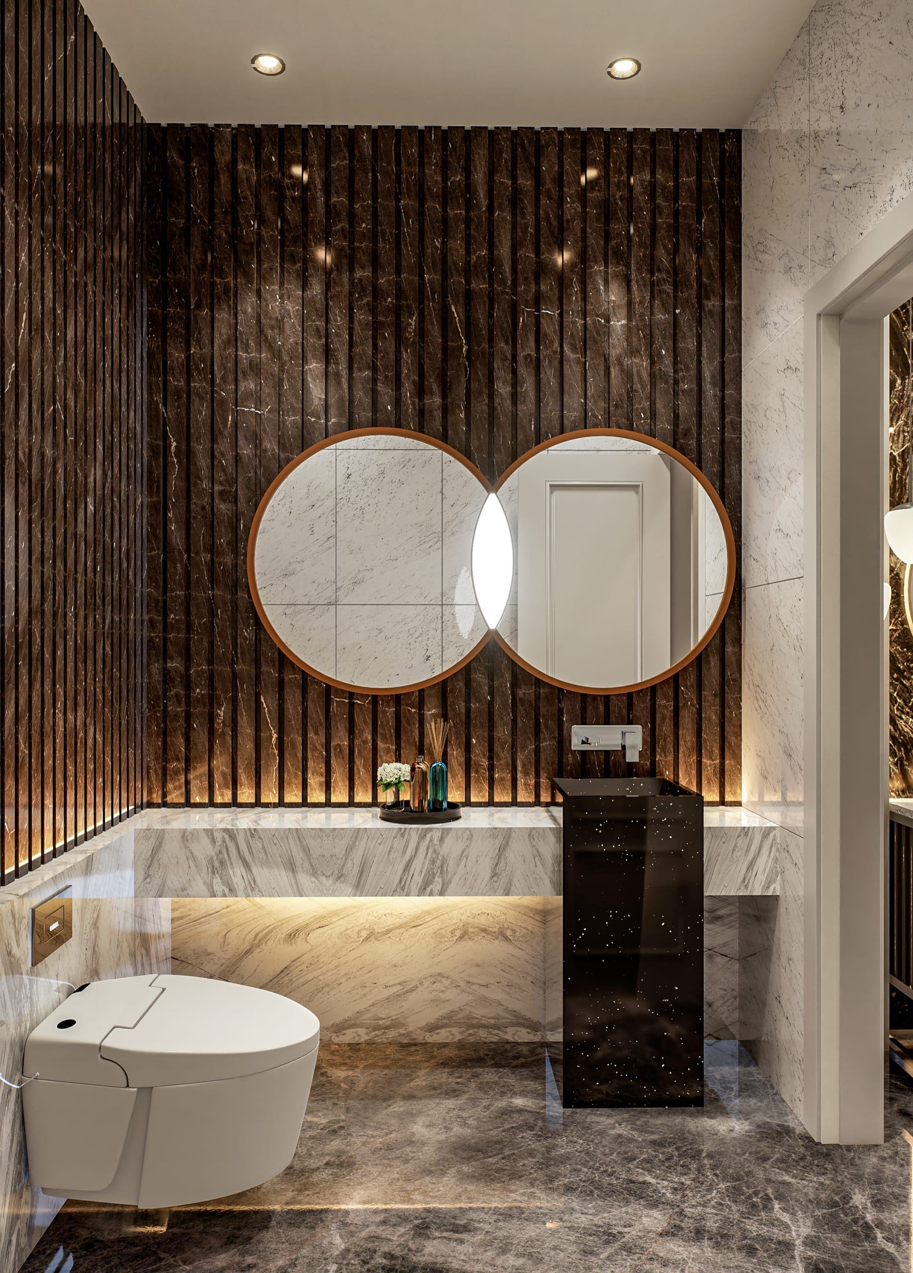 Villa Mr. Hussain Dishty — Bathrooms