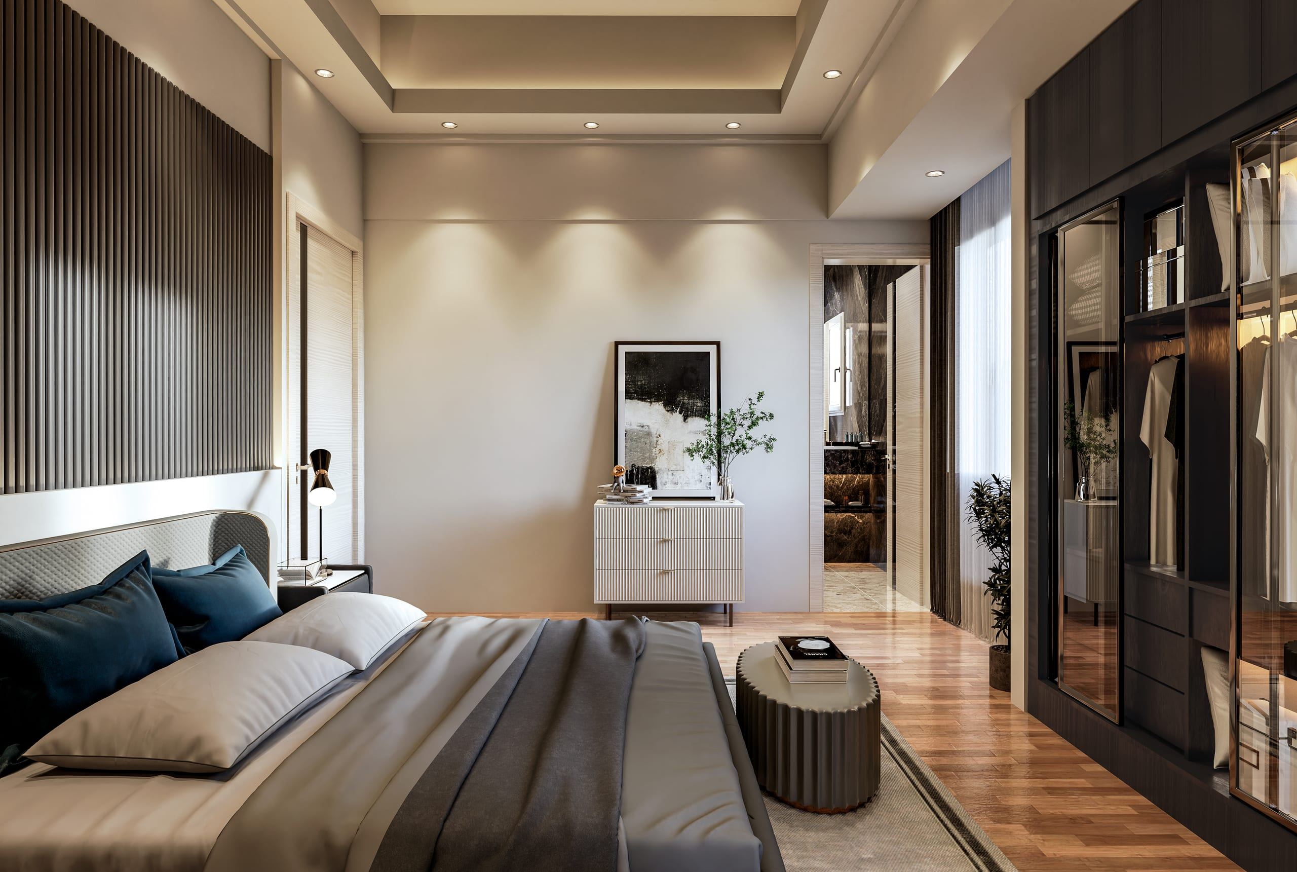 Villa Mr. Hussain Dishty — Bedroom