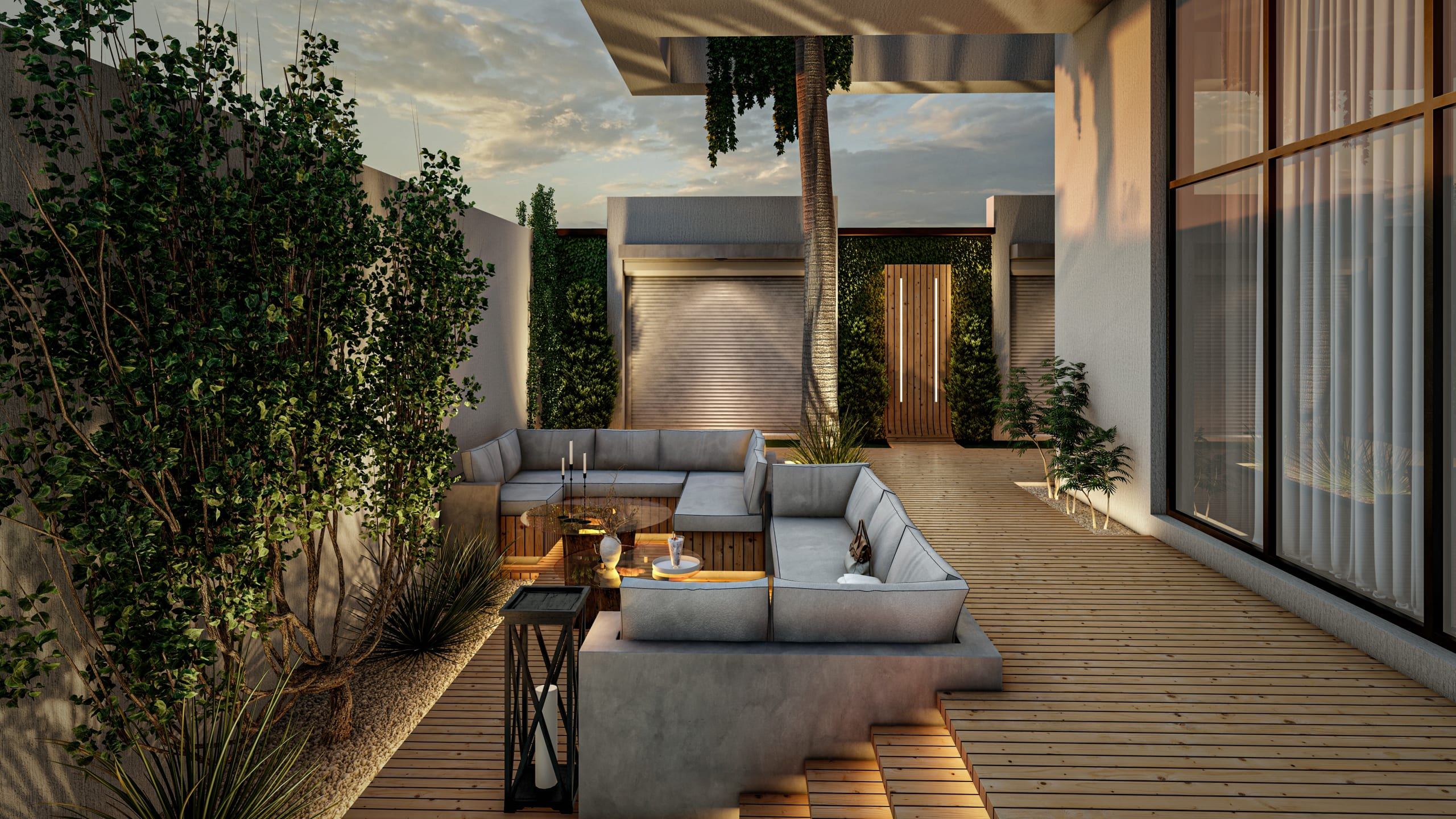 Villa Mr. Hussain Dishty — Garden