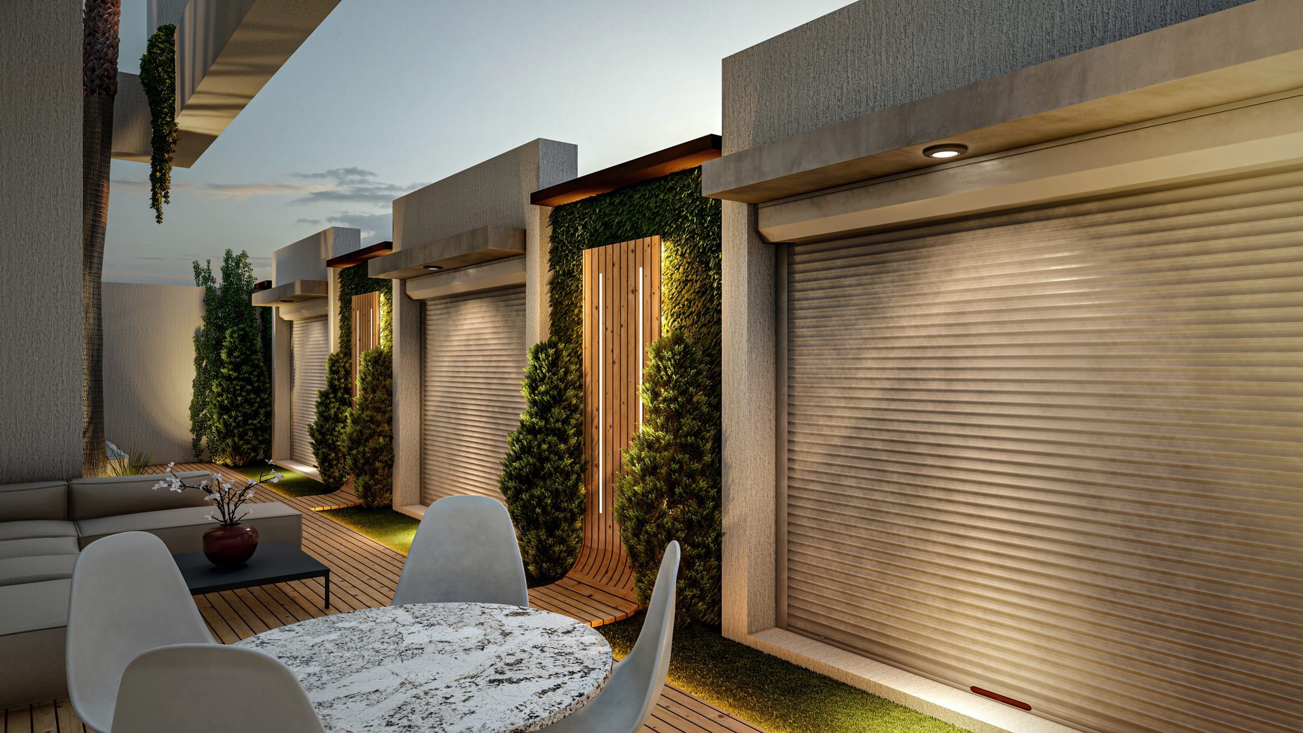 Villa Mr. Hussain Dishty — Garden