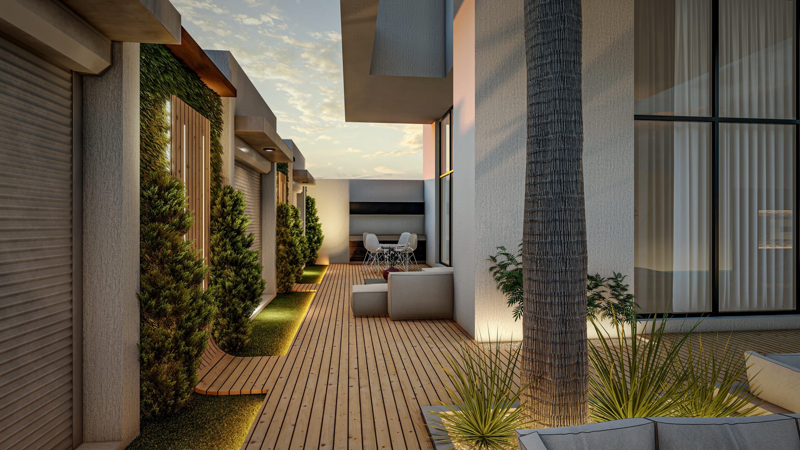 Villa Mr. Hussain Dishty — Garden