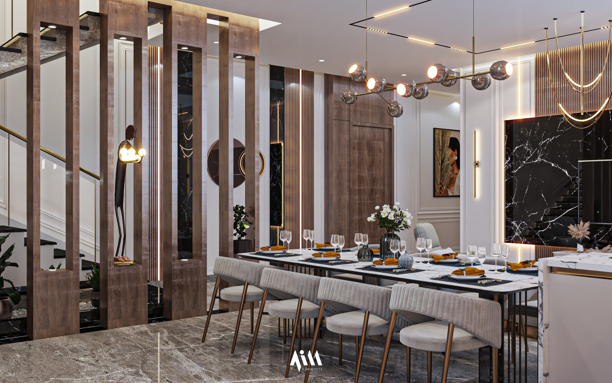 Villa Reception & Kitchen — view 5